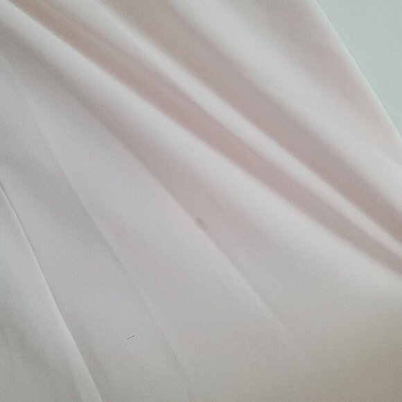 Shadowline Vintage Nylon Peignoir Pink Long Lace Sleevless Night Gown Robe Set S - Picture 15 of 16